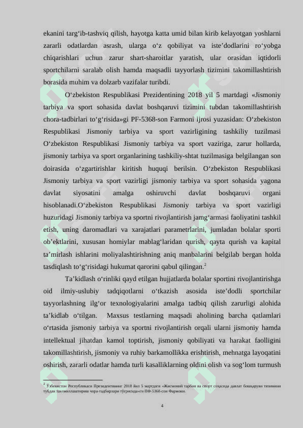 Harakat qobiliyatlarini tarbiyalash uchun jismoniy tarbiya texnologiyalaridan foydalanish 4