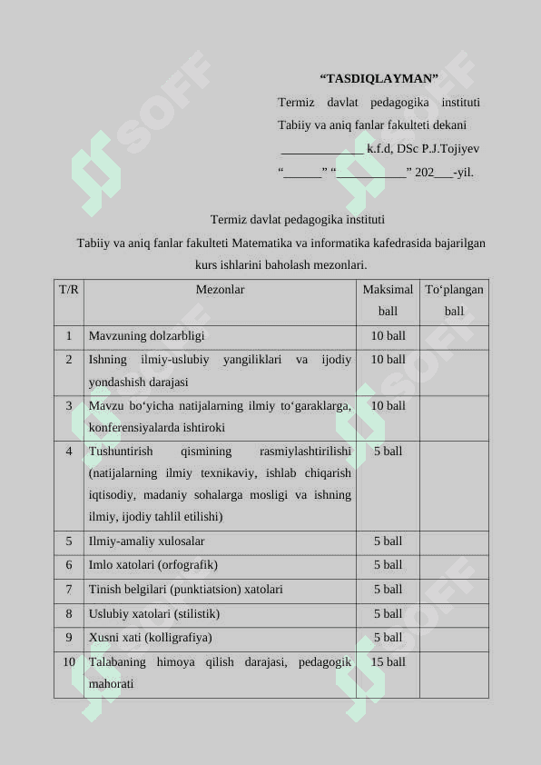 Hosila funksiyasini tekshirishga tatbiqi mavzularini oʻqitish metodikasi 3
