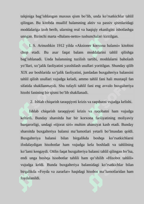 IQTISOD TAHLILNING FAN SIFATIDA SHAKILLANISH TARIXI 4