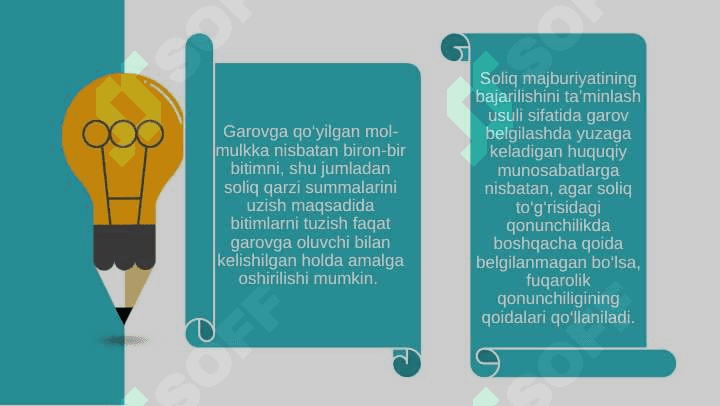 soliq majburiyatining bajarilishini ta’minlash 8
