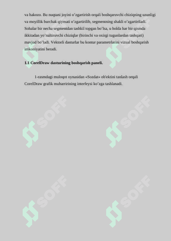 Grafik fayllarni  import va eksport qilishda CorelDraw dasturining ijobiy jihatlari. 8