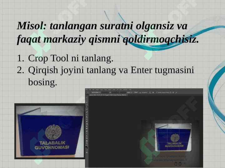 Adobe Photoshop Qirqib Olish Usullari 3
