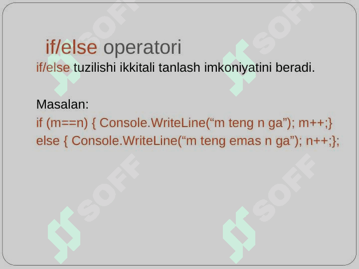 C# da shart operatori 5