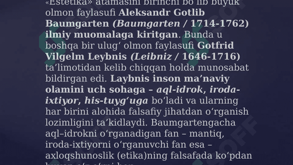 Estetika nazariyasi 3
