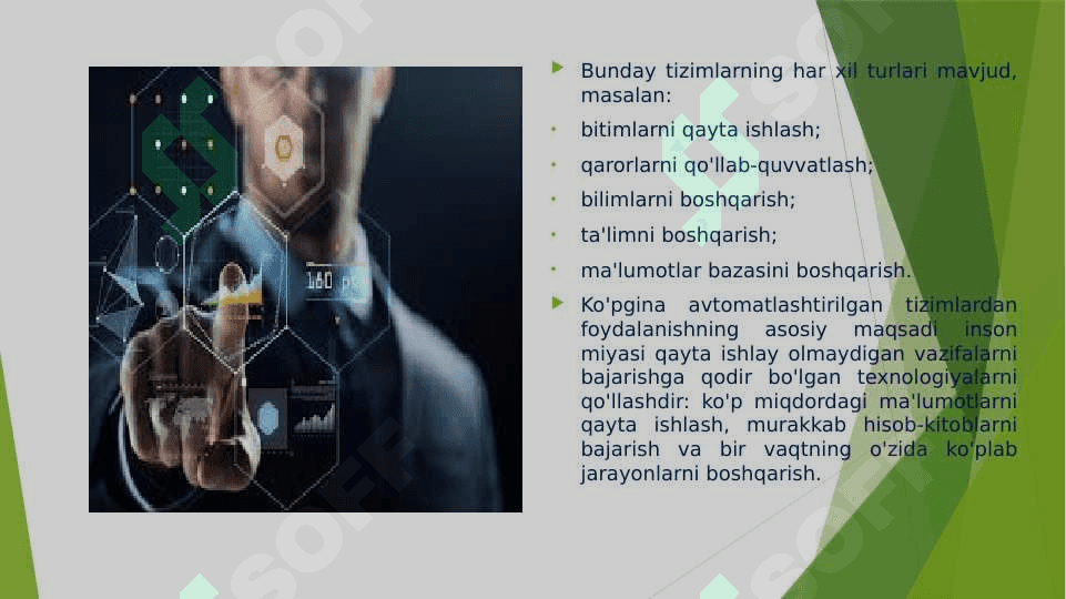 Iqtisodiyotda avtomotlashtirilgan axborot tizimlari va  texnologiyasi 5