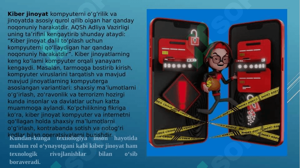KOMYUTER JINOYATCHILIGI TARIXI 8