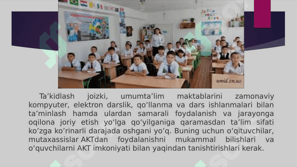 Multimedia tizimlarining qo'llanilish sohalari 2