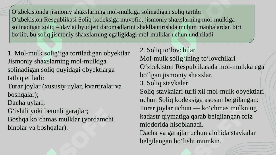 Jismoniy shaxslarning mol-mulkiga solinadigan soliqdan taqdim etilgan soliq imtiyozlari 3