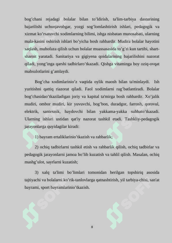 Ta’lim muassasalarida ma’naviy, marifiy, axloqiy tarbiyani tashkil 7