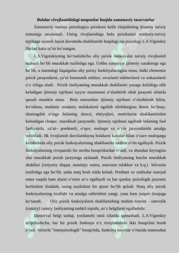 Rivojlanishda nuqsoni bo‘lgan bolalarga yordam berish muammosining zamonaviy holati 2