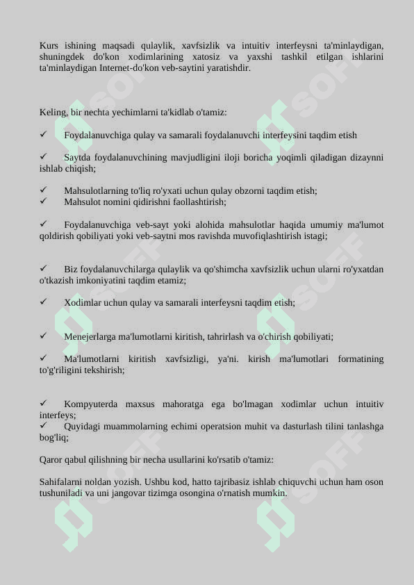 “OpenShop” internet-do'koni  web-saytini loyihalash 4