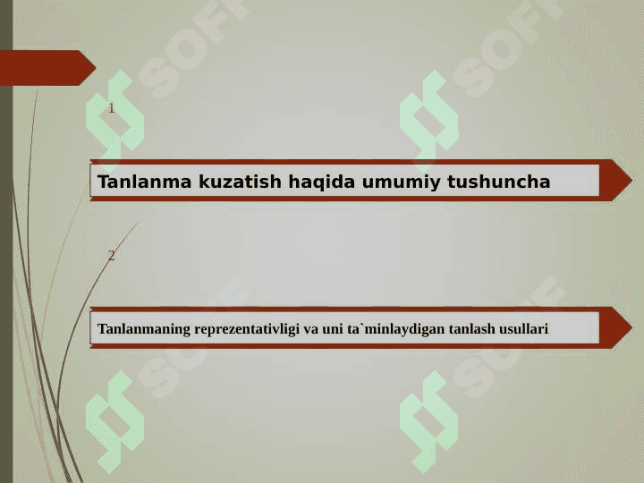 Statistik kuzatish. 2