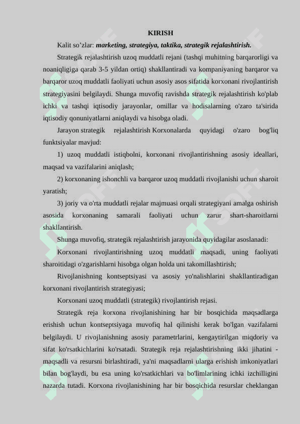 STRATEGIK REJALASHTIRISHNING MAZMUNI VA USULLARI 2