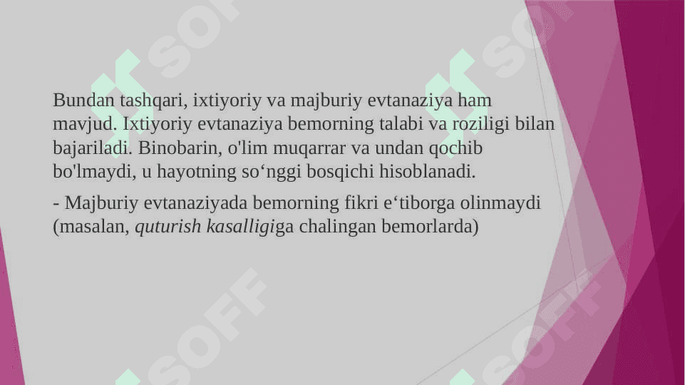 Evtanaziya muammolari 6