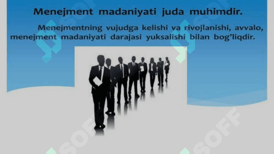 Tashkilotning ichki madaniyayi va rahbarning undagi roʻli 4
