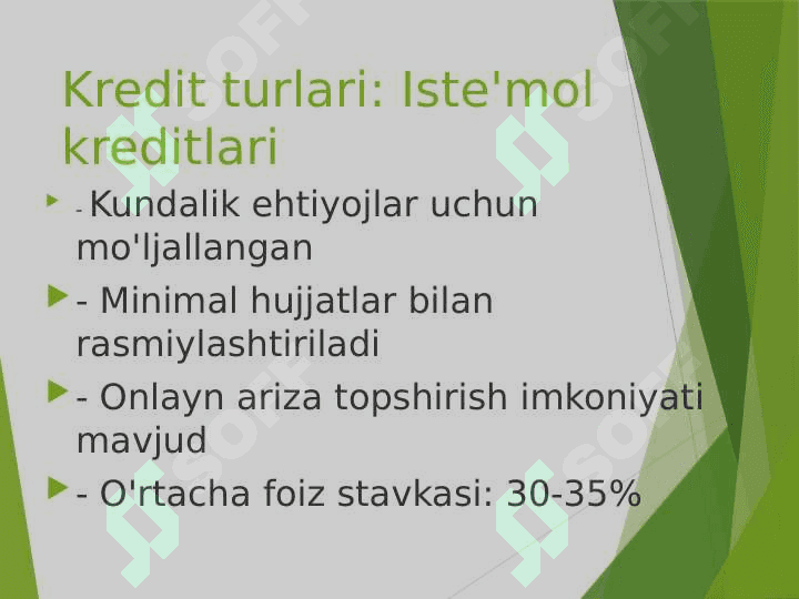 Uzum bank kredit siyosati 5