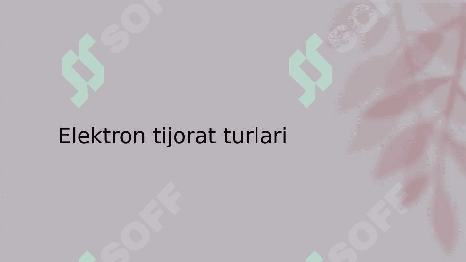 Elektron tijoratda bulutli texnologiyalarini iqtisodiy istiqbollari 6