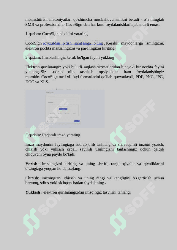 Elektron kalit yordamida raqamli imzolarni yaratish 2