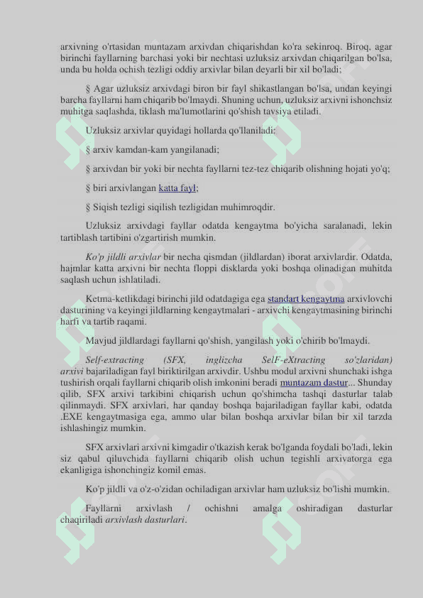 Ma’lumotlarni shifrlash va arxivlash vositalari 2