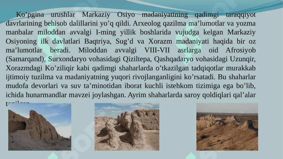 O‘zbek davlatchiligining shakllanishi va taraqqiyot bosqichlari. 3