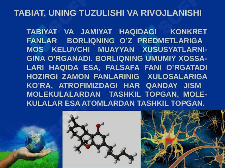 Tabiat va jamiyat falsafasi 3