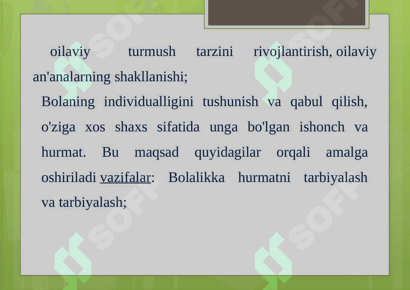 MAKTABGACHA TA'LIM TASHKILOTLARIDA OTA ONALAR BILAN HAMKORLIK ISHLARIDA ZAMONAVIY TENDENSIYALAR 5