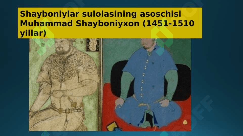 Shayboniylar davri epigrafik yodgorliklari 4