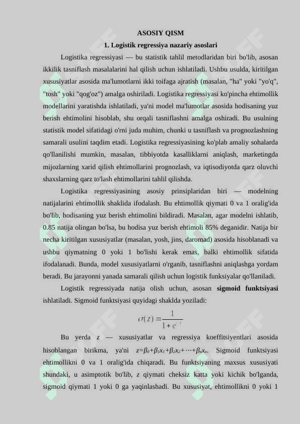 Matlabda logistik regressiya amaliyoti 4