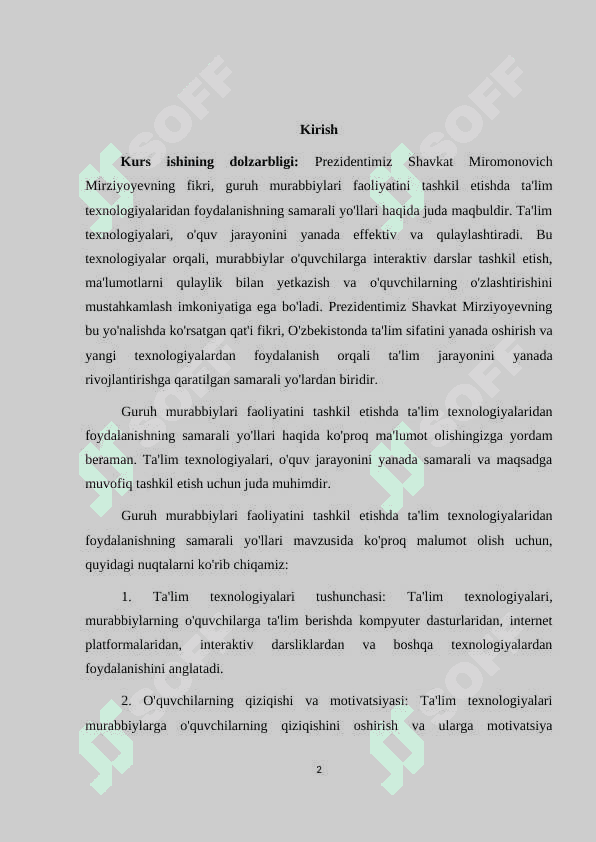 Guruh murabbiylari faoliyatini tashkil etishda taʼlim texnologiyalaridan foydalanishning samarali yoʻllar 2