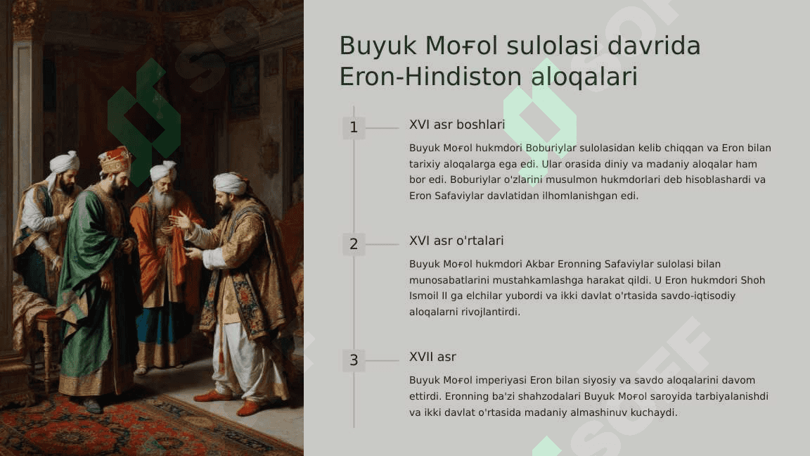 XII-XVII asrlarda Hindiston va Eron: Madaniyat va Savdo Aloqalari 4