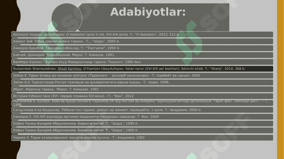 XIX asr o‘rtalarida Qo‘qon xonligi 3