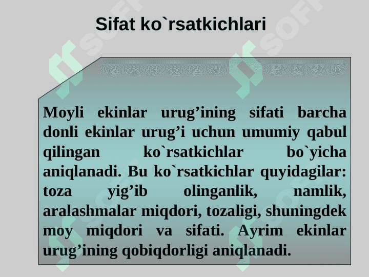 Moyli o'simlilar 4