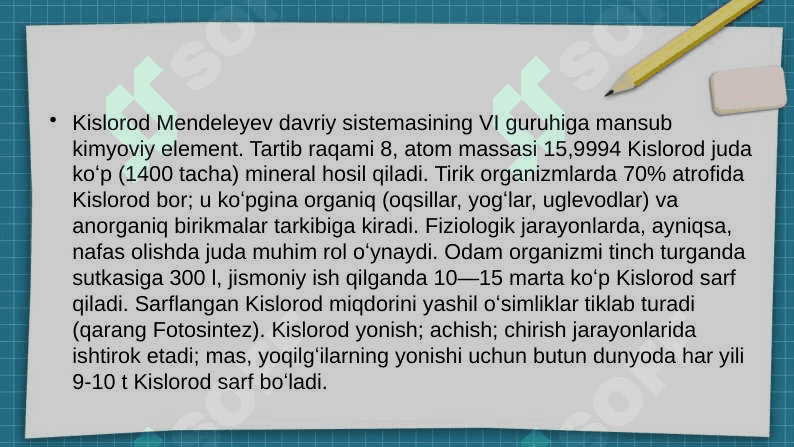 Biogen elementlar konsentratsiyasi o`zgarishi bilan bog’liq endemik va kasb kasalliklari 6