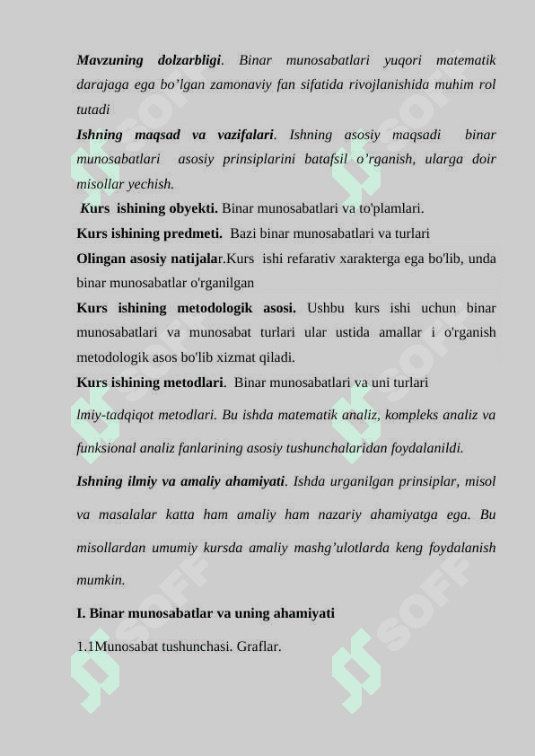 Cheklangan kvantorlar. mantiqiy kvadrat. Formulalarning normal kanonik formalari. Maxsus binar munosabatlar soni 2