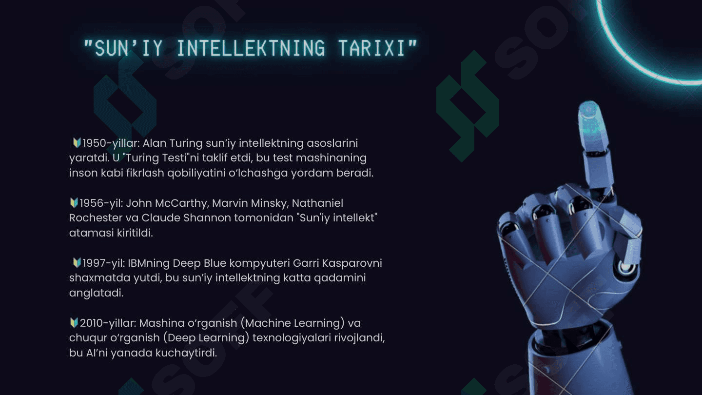 Sun'iy Intellekt: Kelajak Texnologiyasining Yuksalishi 3