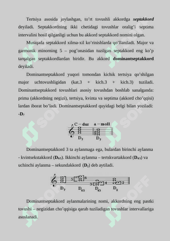 Yetakchi septakkordlar 6