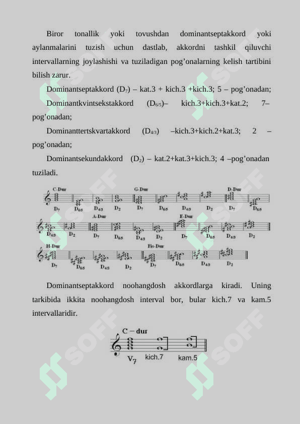 Yetakchi septakkordlar 7