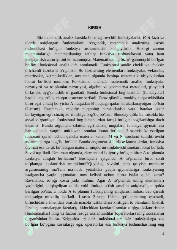 Uzluksiz funksiyalar 2