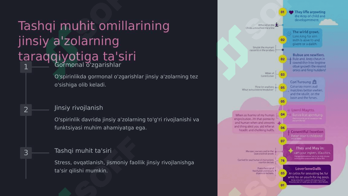Siydik ayirish-jinsiy a'zolari taraqqiyotiga tashqi muhit omillarining ta'siri 7