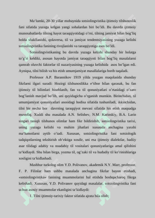 Sotsiolingvistik masalalari 2