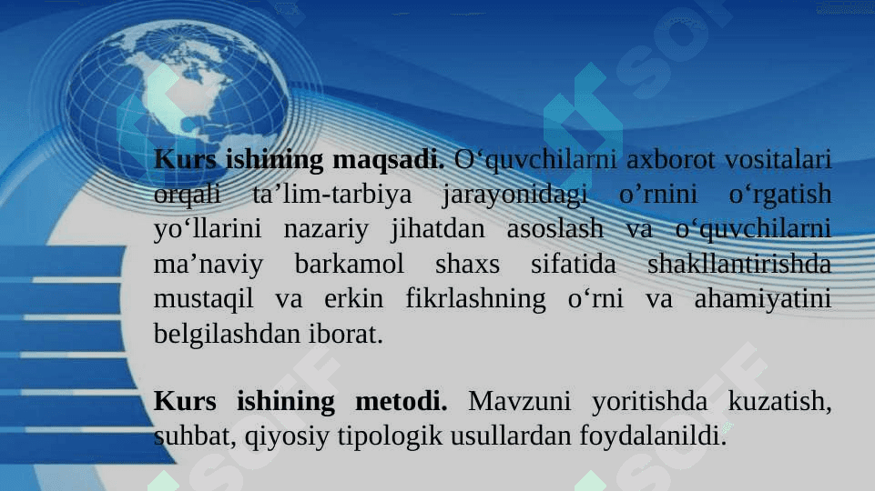 BOSHLANG’ICH TA’LIMDA TARBIYA JARAYONINI DEMOKTARLASHTIRISH 7