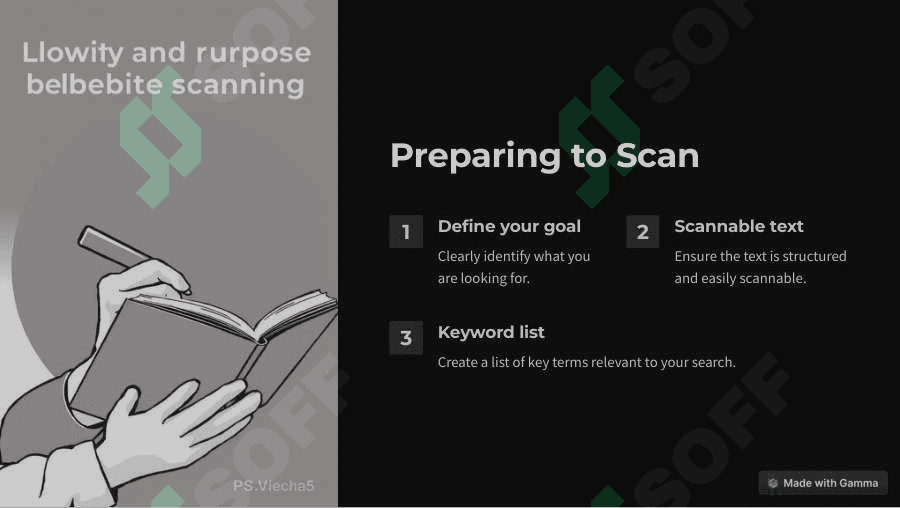 Scanning: The Essential Reading Technique 4