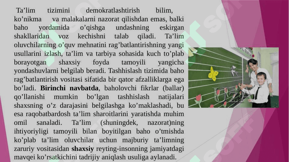 Ta’lim olganlikni tashhis etish 4
