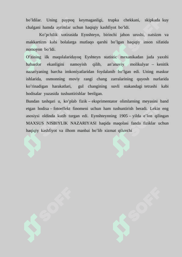 A.Eynshteynning  fotonlar  nazariyasini o’rganish 5