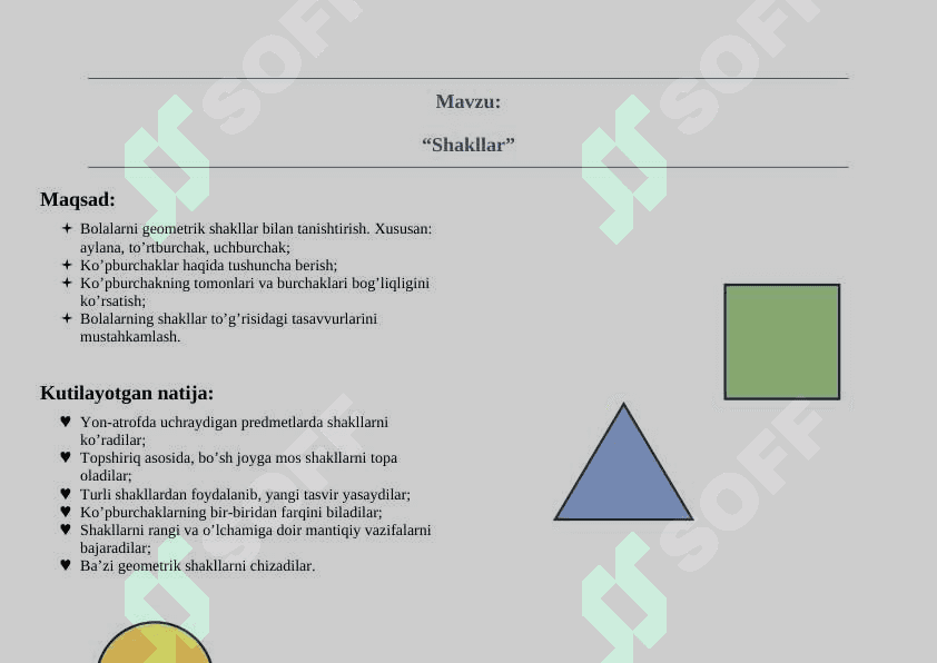 Bolalarda elementar matematik tasavvurlarni shakllantirish topshiriqlar to'plami (3-4 yosh) 3