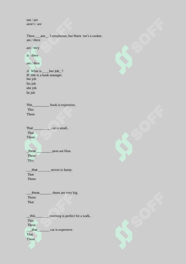 ingliz tili test grammatika 5