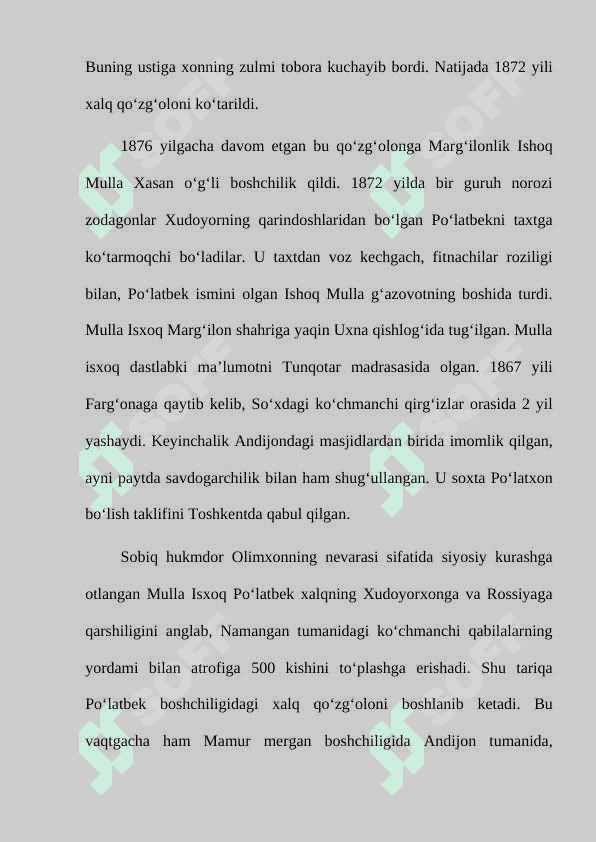 1873-1876 yillardagi Qo‘qon xonligidagi xalq harakatlari 4