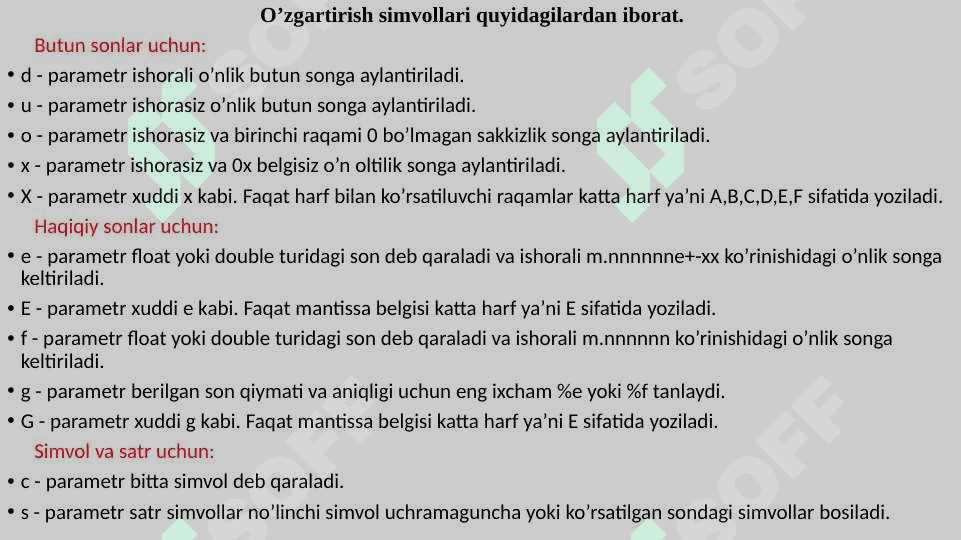 C++ da kiritish chiqarish operatorlari va arifmetik amallar 4