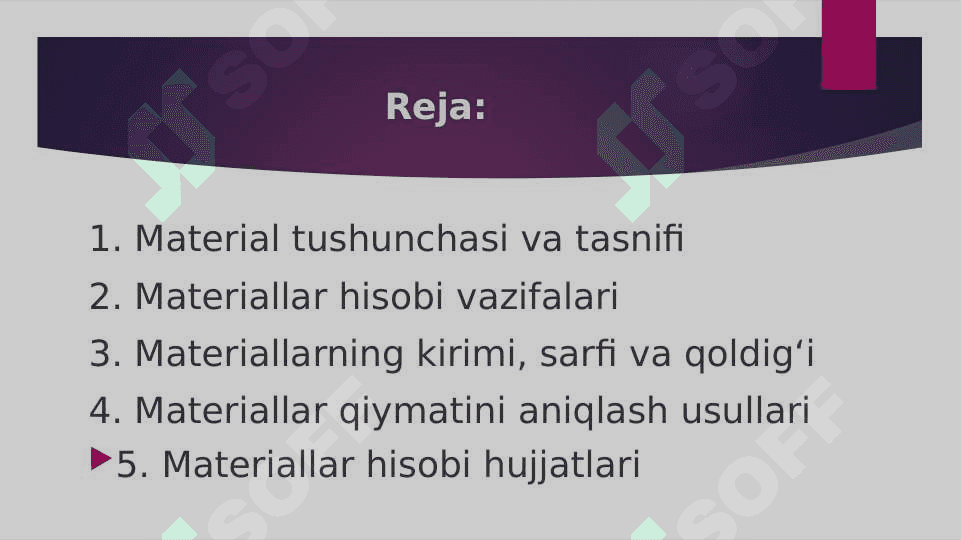Materiallar Hisobi 2