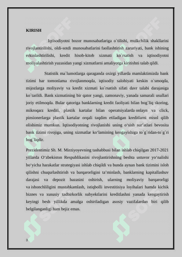 Bank kartalari bilan operatsiyalar va ularning hisobi 3